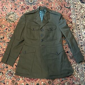 Men's Classic Army Green Field Jacket